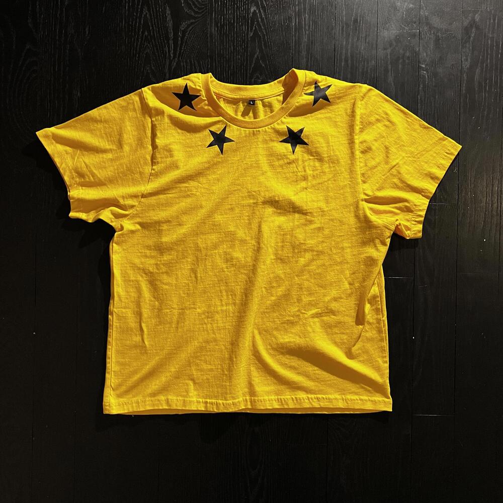 wastrre Star T-shirt Yellow/Black